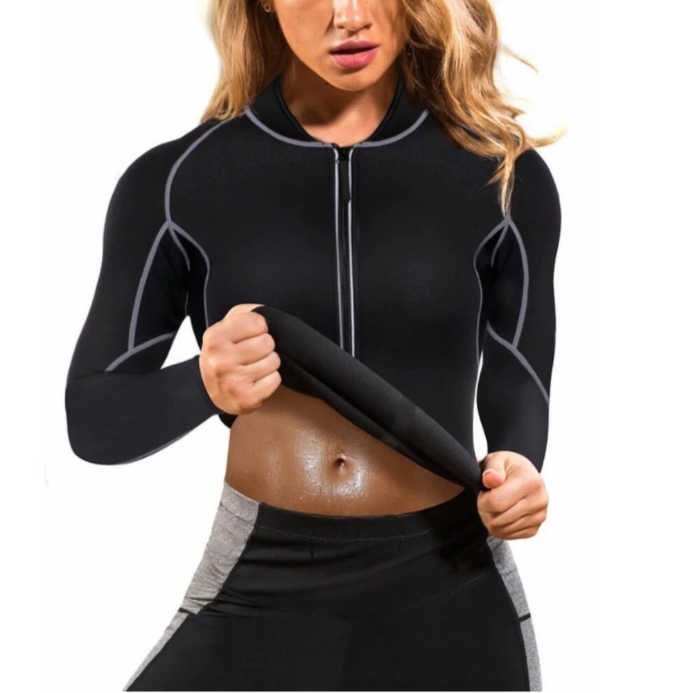 JUNLAN HOT SWEAT WEIGHT LOSS JACKET WOMEN S